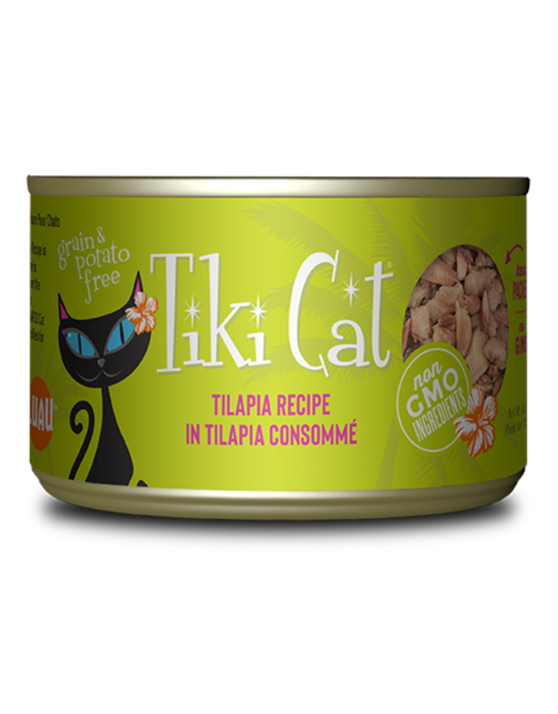 Tiki Cat Tiki Cat Canned Cat Food Kapi'Olani Luau (Tilapia) 6 oz single