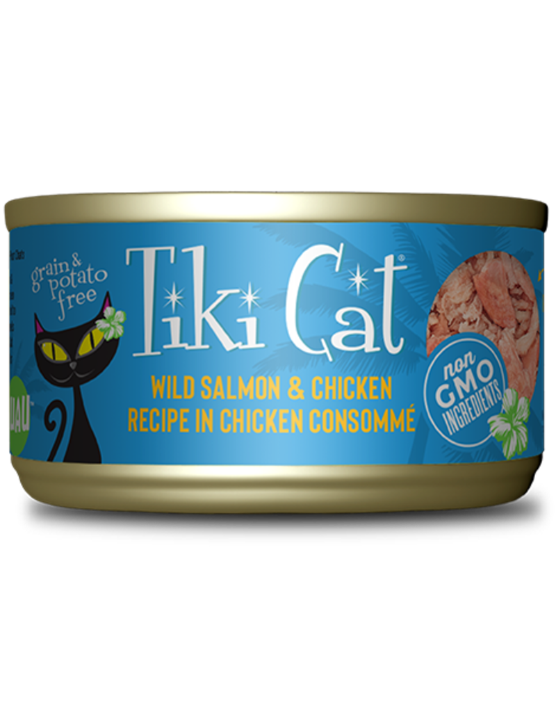 Tiki Cat Tiki Cat Canned Cat Food Napili Luau (Wild Salmon & Chicken) 2.8 oz single