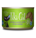 Tiki Cat Tiki Cat Canned Cat Food Papeekeo Luau (Ahi Tuna & Mackerel) 6 oz single