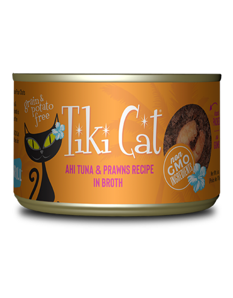 Tiki Cat Tiki Cat Canned Cat Food Manana Grill (Ahi Tuna w/ Prawns) 6 oz single