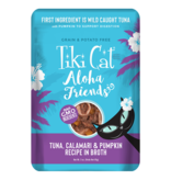 Tiki Cat Tiki Cat Aloha Friends Pouches Tuna w/ Calamari & Pumpkin 3 oz single