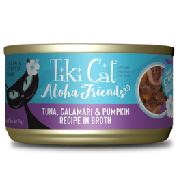 Tiki Cat Tiki Cat Aloha Friends Canned Cat Food Tuna w/ Calamari & Pumpkin 3 oz single