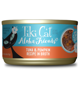 Tiki Cat Tiki Cat Aloha Friends Canned Cat Food Tuna w/ Pumpkin 3 oz single