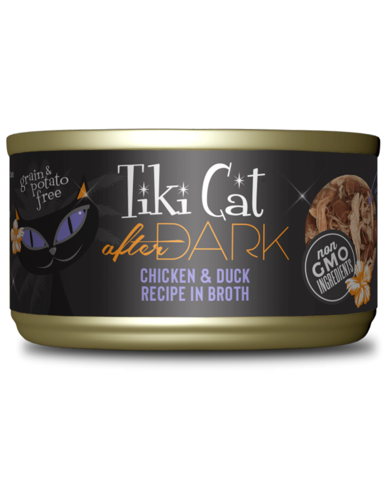 Tiki Cat Tiki Cat After Dark Canned Cat Food Chicken and Duck 2.8 oz single