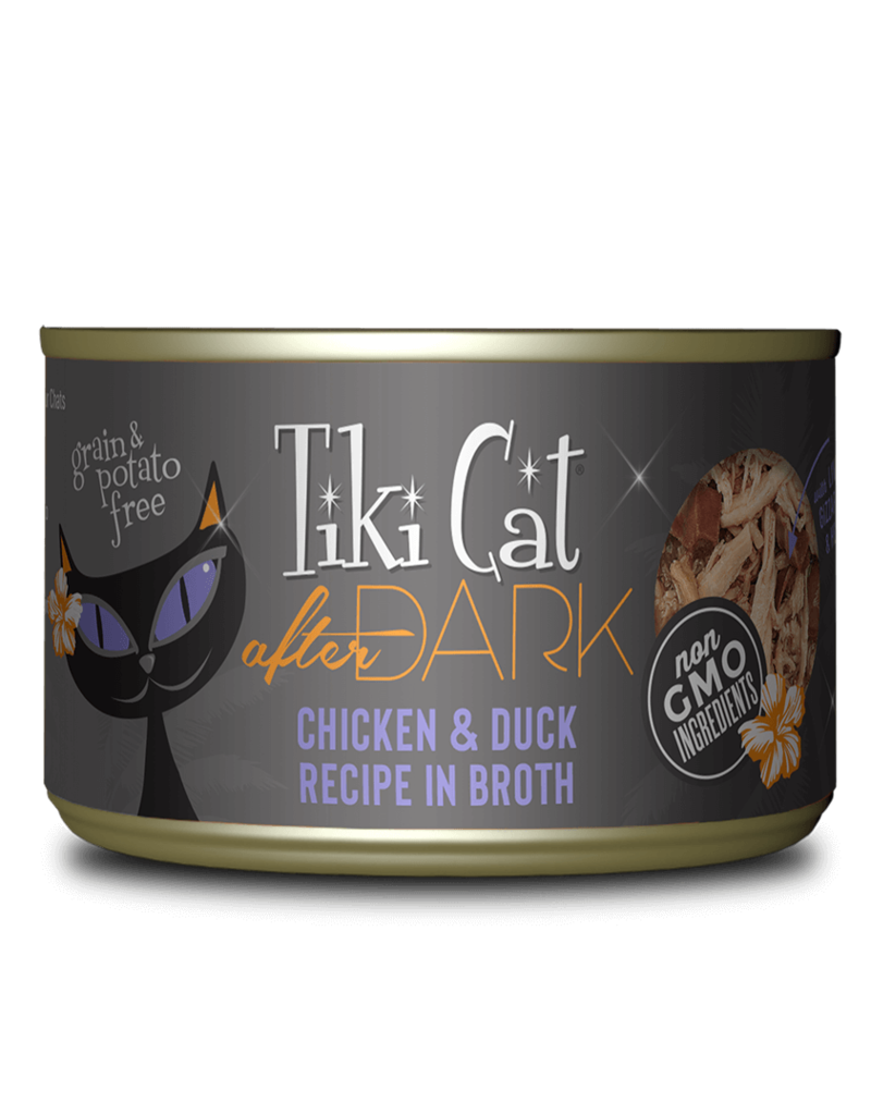 Tiki Cat Tiki Cat After Dark Canned Cat Food Chicken and Duck 5.5 oz single