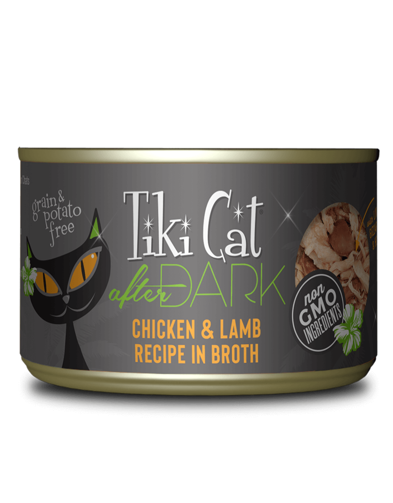 Tiki Cat Tiki Cat After Dark Canned Cat Food Chicken and Lamb 5.5 oz single