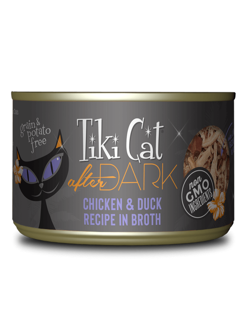 Tiki Cat Tiki Cat After Dark Canned Cat Food | Chicken and Duck 5.5 oz CASE