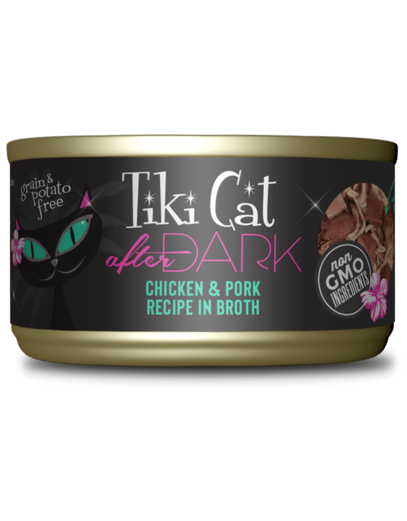 Tiki Cat Tiki Cat After Dark Canned Cat Food | Chicken and Pork 2.8 oz CASE