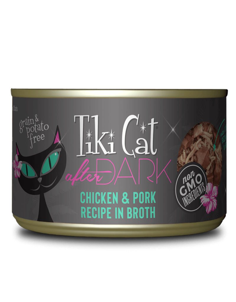 Tiki Cat Tiki Cat After Dark Canned Cat Food | Chicken and Pork 5.5 oz CASE