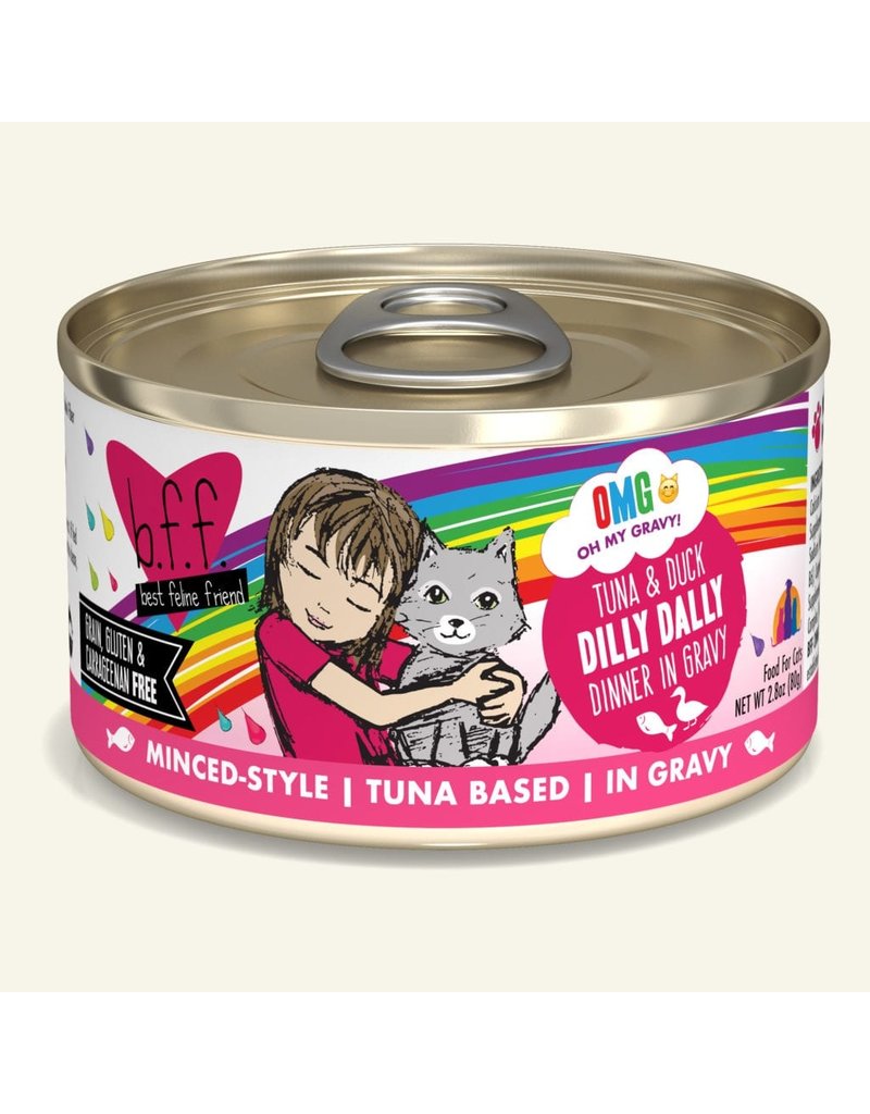 Weruva DISC/D Weruva BFF OMG! Canned Cat Food | Dilly Dally Duck & Tuna 2.8 oz