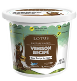 Lotus Natural Pet Food Lotus Frozen Raw Cat Food | Pasture Raised Venison 24 oz (*Frozen Products for Local Delivery or In-Store Pickup Only. *)