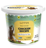 Lotus Natural Pet Food Lotus Frozen Raw Cat Food | Free Range Chicken 24 oz (*Frozen Products for Local Delivery or In-Store Pickup Only. *)