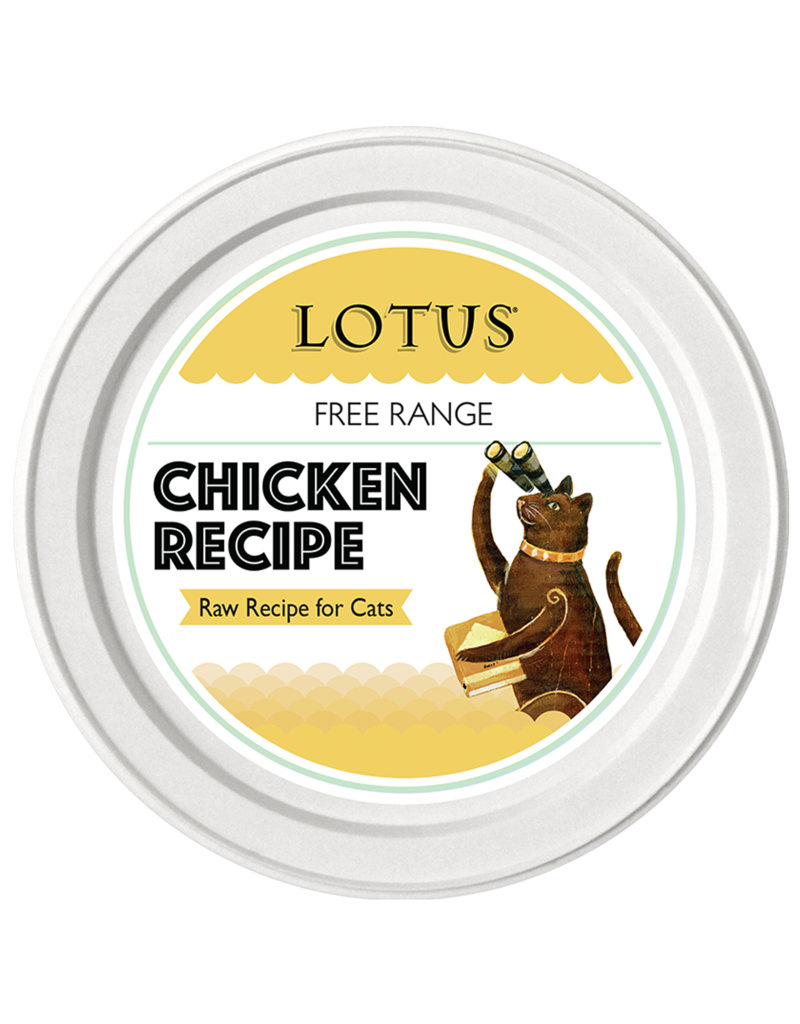 Lotus Natural Pet Food Lotus Frozen Raw Cat Food | Free Range Chicken 24 oz (*Frozen Products for Local Delivery or In-Store Pickup Only. *)