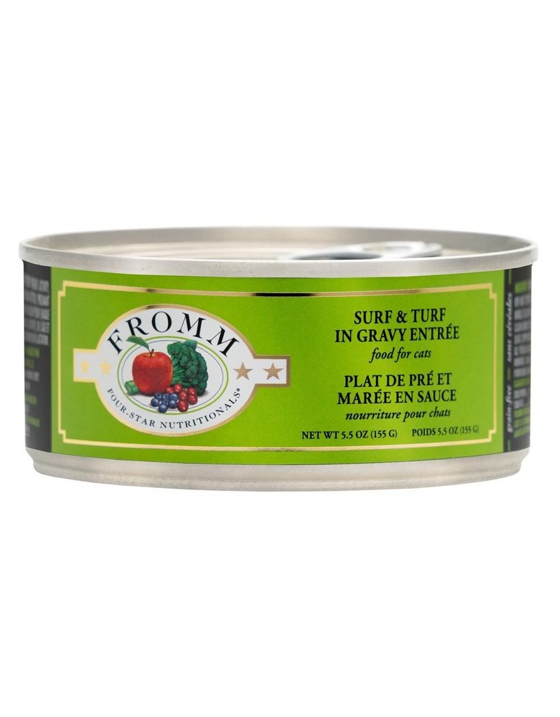 Fromm Fromm Four Star Canned Cat Food | Shredded Surf & Turf 5.5 oz single