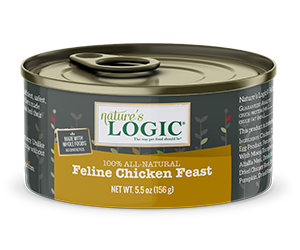 Nature s Logic Feline Chicken Feast Cat Food 5.5 oz Can The Pet Beastro