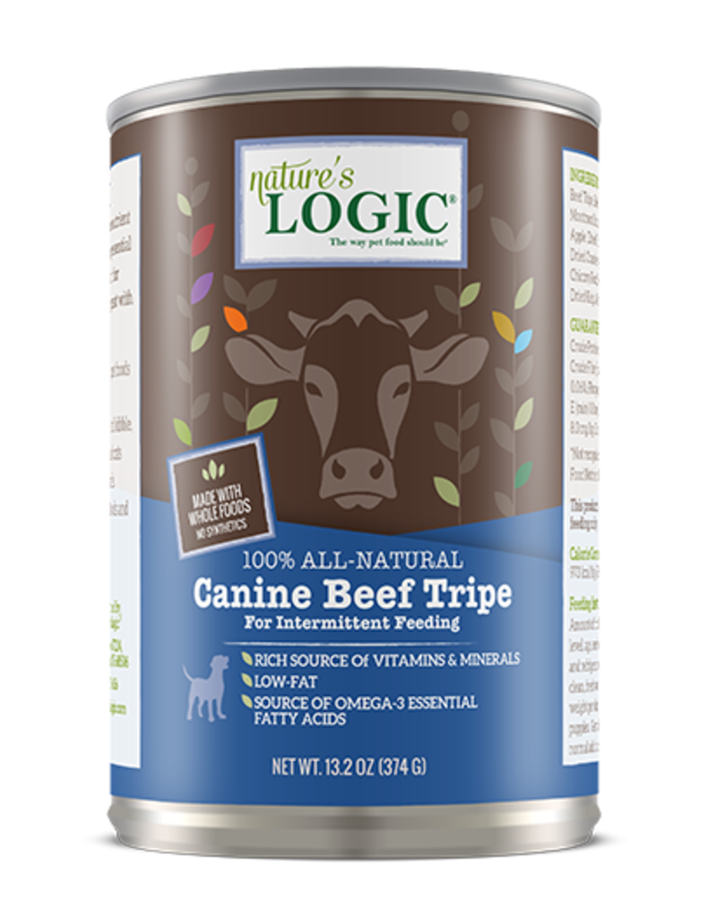 Nature's Logic Nature's Logic Canned Dog Food Beef Tripe 13.2 oz CASE