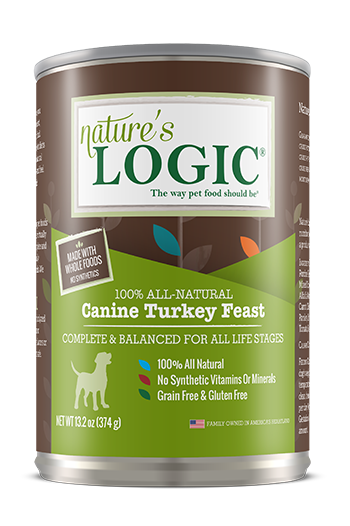 Nature s Logic Canine Turkey Feast Dog Food 13.2 oz Can The Pet Beastro