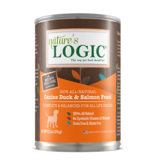 Nature's Logic Nature's Logic Canned Dog Food Duck & Salmon 13.2 oz single