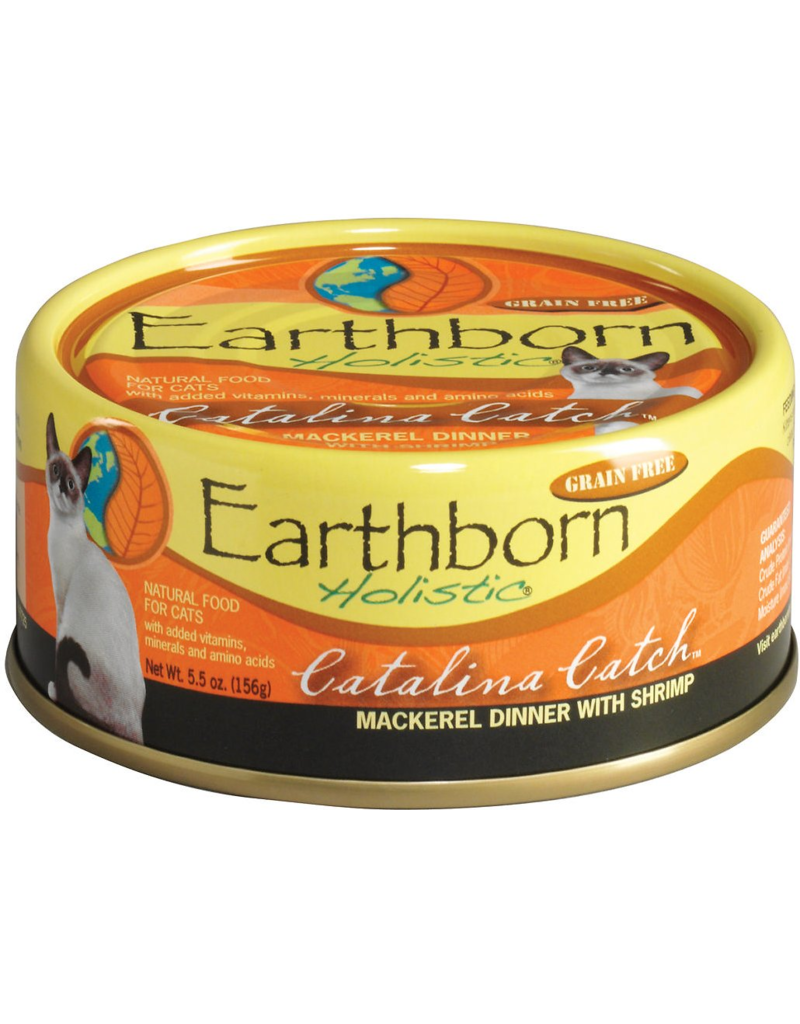 Earthborn Holistic Earthborn Holistic Cat Canned Food Catalina Catch Mackerel & Shrimp 5.5 oz single