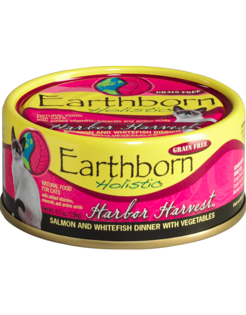 Earthborn Holistic Earthborn Holistic Cat Canned Food Harbor Harvest Salmon & Whitefish with Vegetables 5.5 oz single
