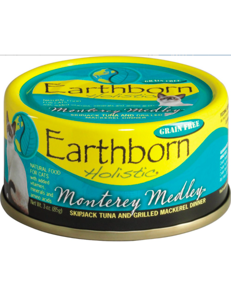 Earthborn Holistic Cat Canned Food Monterey Medley Tuna Mackerel The Pet Beastro