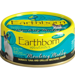 Earthborn Holistic Earthborn Holistic Cat Canned Food Monterey Medley Tuna & Mackerel 3 oz CASE