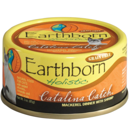 Earthborn Holistic Earthborn Holistic Cat Canned Food Catalina Catch Mackerel & Shrimp 3 oz CASE