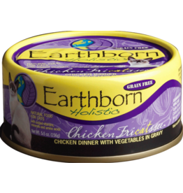 Earthborn Holistic Earthborn Holistic Cat Canned Food Chicken Fricatssee with Vegetables 5.5 oz CASE