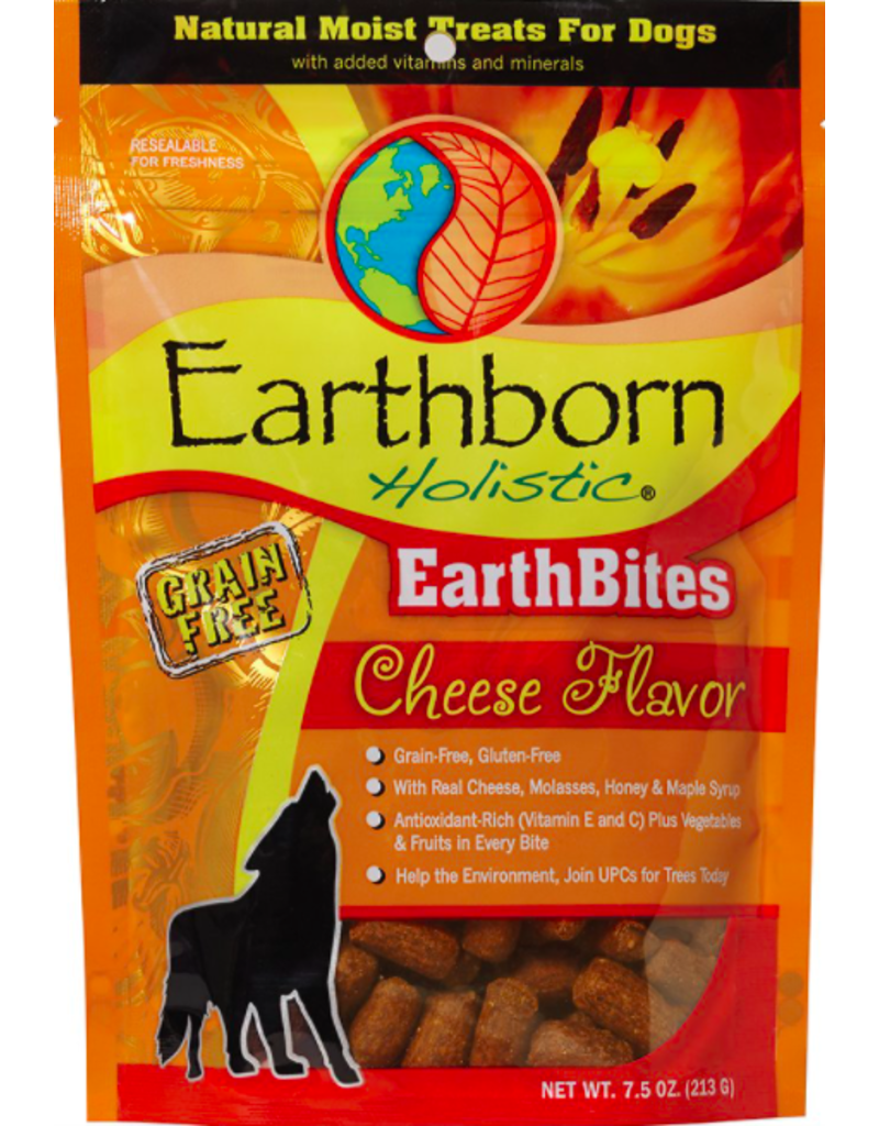 Earthborn Holistic Earthborn Holistic EarthBites Soft Dog Treats Cheese 7.5 oz