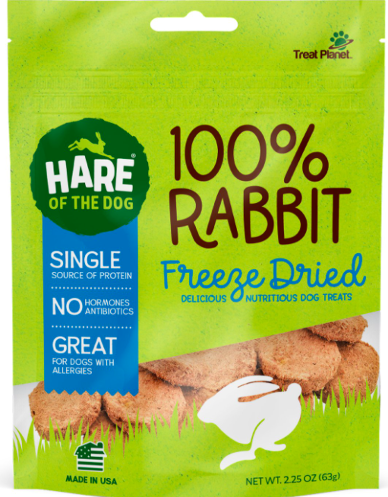 Hare of the Dog Hare of the Dog Freeze-Dried Treats | Rabbit 2.25 oz