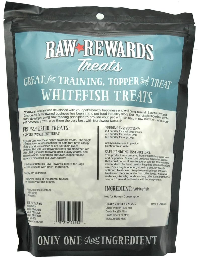 Northwest Naturals Northwest Naturals Raw Rewards Treats | Whitefish 10 oz