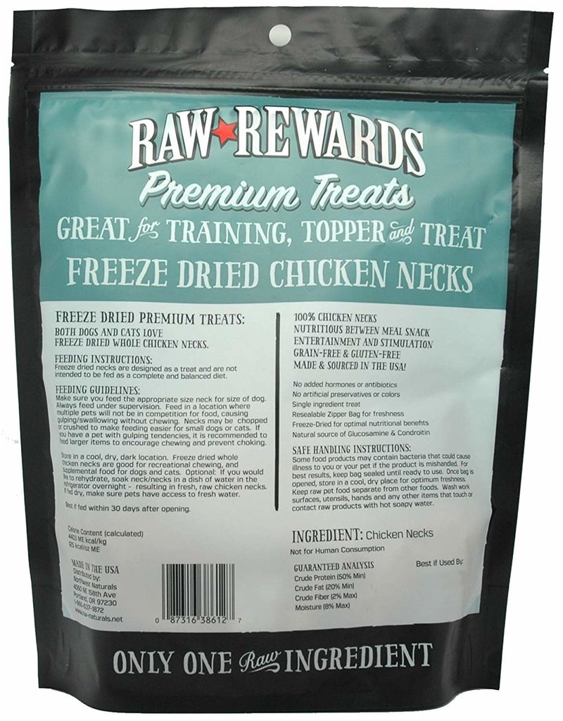 Northwest Naturals Northwest Naturals Raw Rewards Treats | Chicken Necks 10 ct