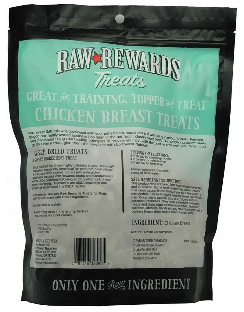Northwest Naturals Northwest Naturals Raw Rewards Treats | Chicken Breast 10 oz