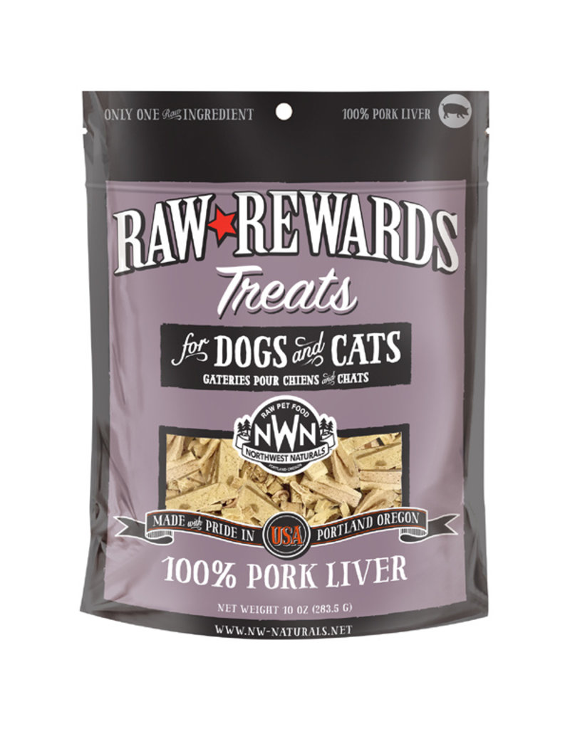 Northwest Naturals Northwest Naturals Raw Rewards Treats | Pork Liver 10 oz