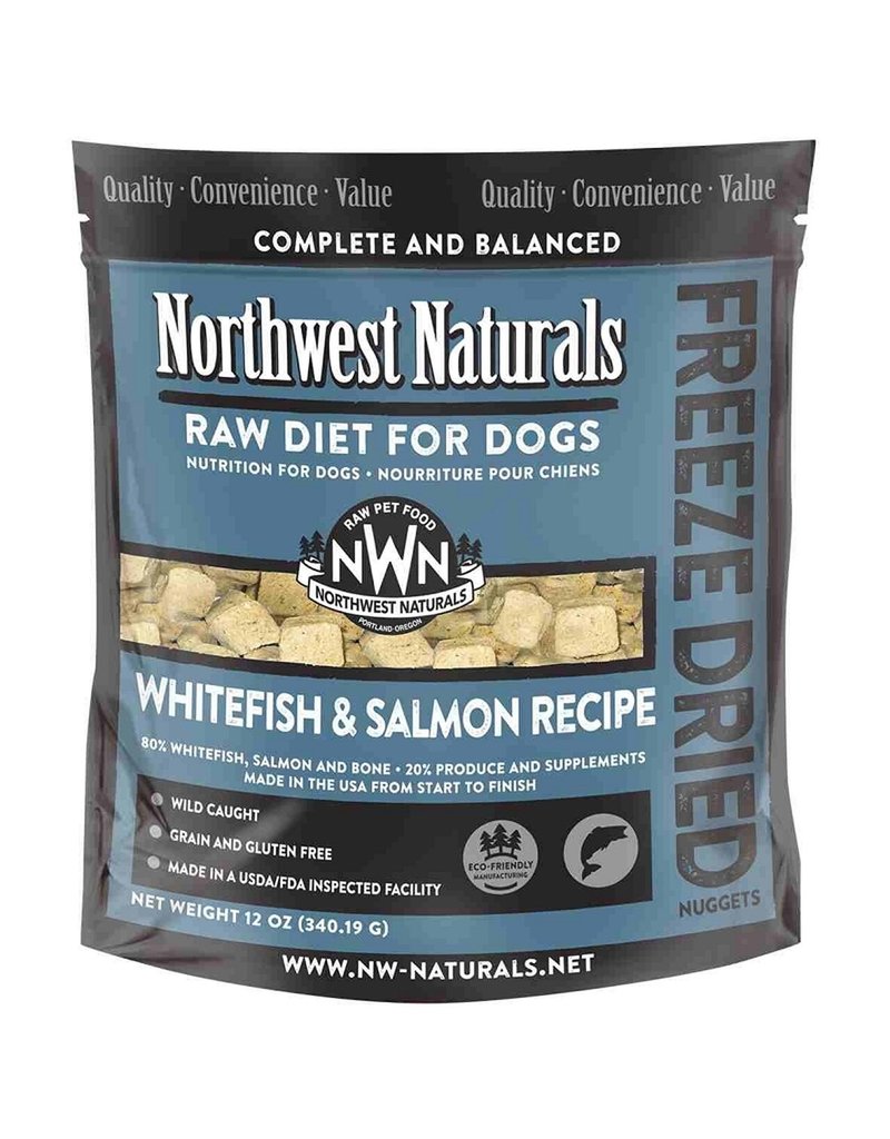 Northwest Naturals Northwest Naturals Freeze Dried Dog Food | Whitefish & Salmon 12 oz