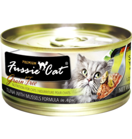 Fussie Cat Fussie Cat Can Food Tuna with Mussels 5.5 oz single