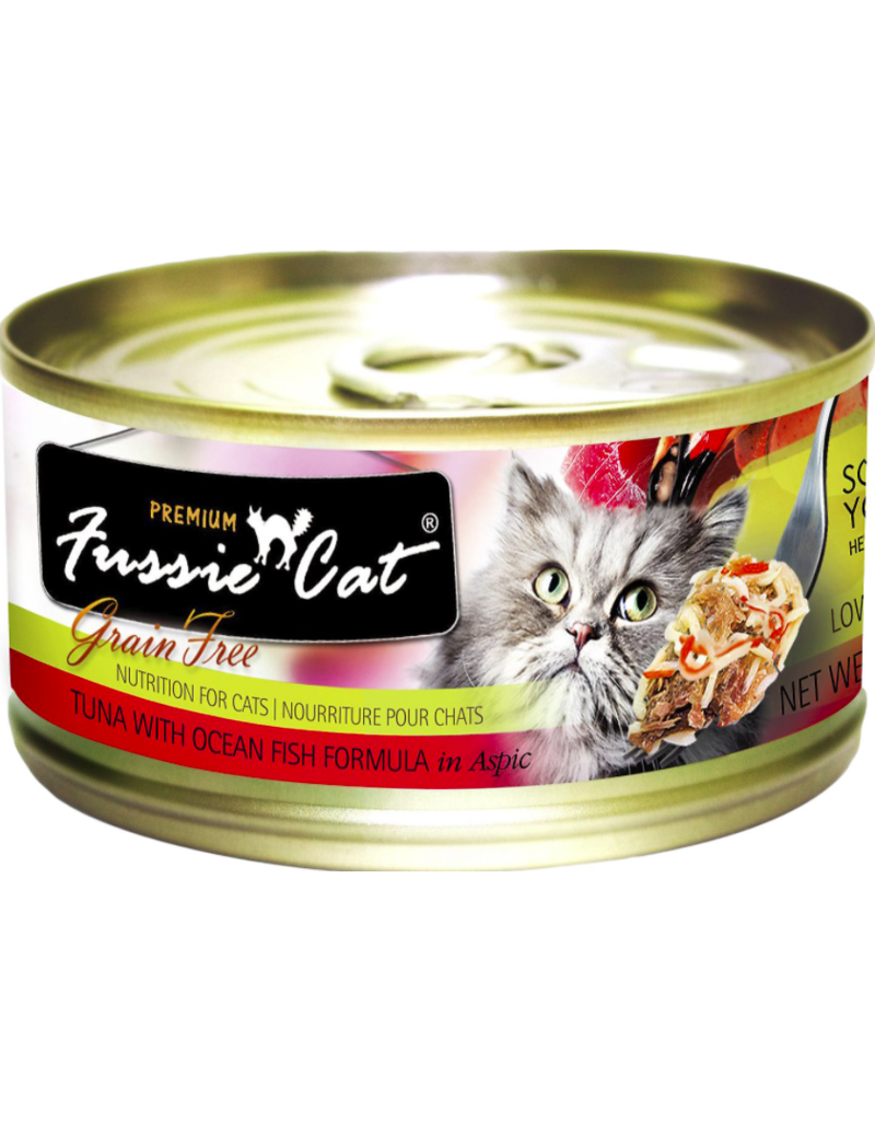 Fussie Cat Fussie Cat Cans | Tuna w Ocean Fish 5.5 oz CASE