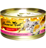 Fussie Cat Fussie Cat Cans | Chicken w Egg in Gravy 2.8 oz CASE