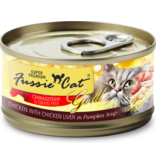 Fussie Cat Fussie Cat Cans | Chicken w Chicken Liver in Pumpkin Soup 2.8 oz CASE
