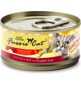 Fussie Cat Fussie Cat Cans | Chicken w Beef in Pumpkin Soup 2.8 oz CASE