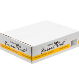 Fussie Cat Fussie Cat Cans | Tuna w Anchovies 2.8 oz CASE