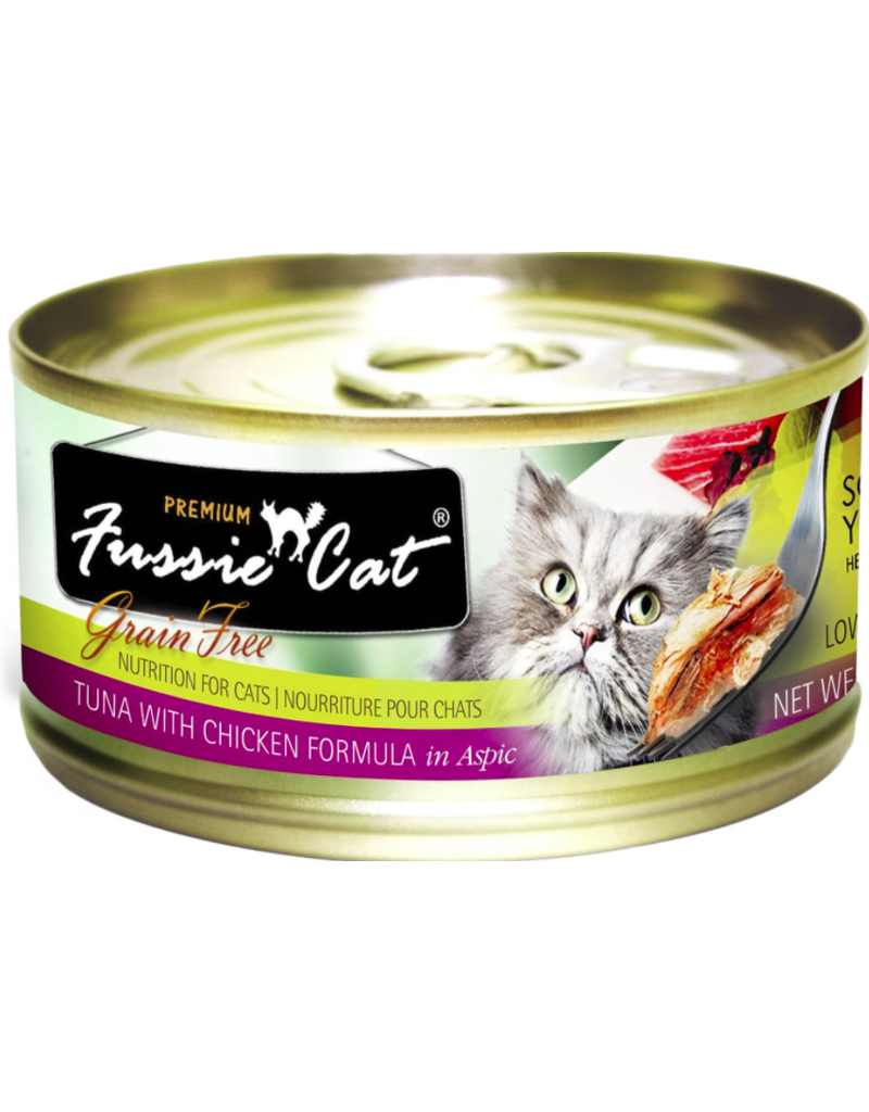 Fussie Cat Fussie Cat Cans | Tuna w Chicken 2.8 oz CASE