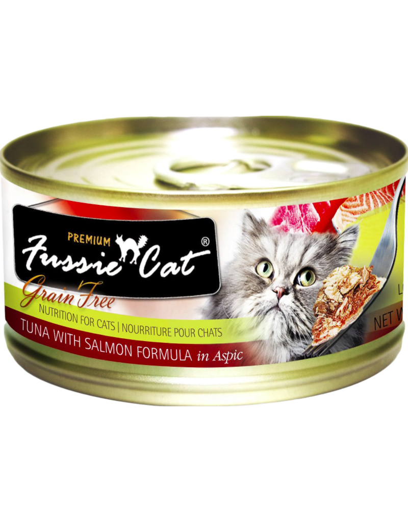 Fussie Cat Fussie Cat Canned Cat Food | Tuna & Salmon 2.8 oz CASE