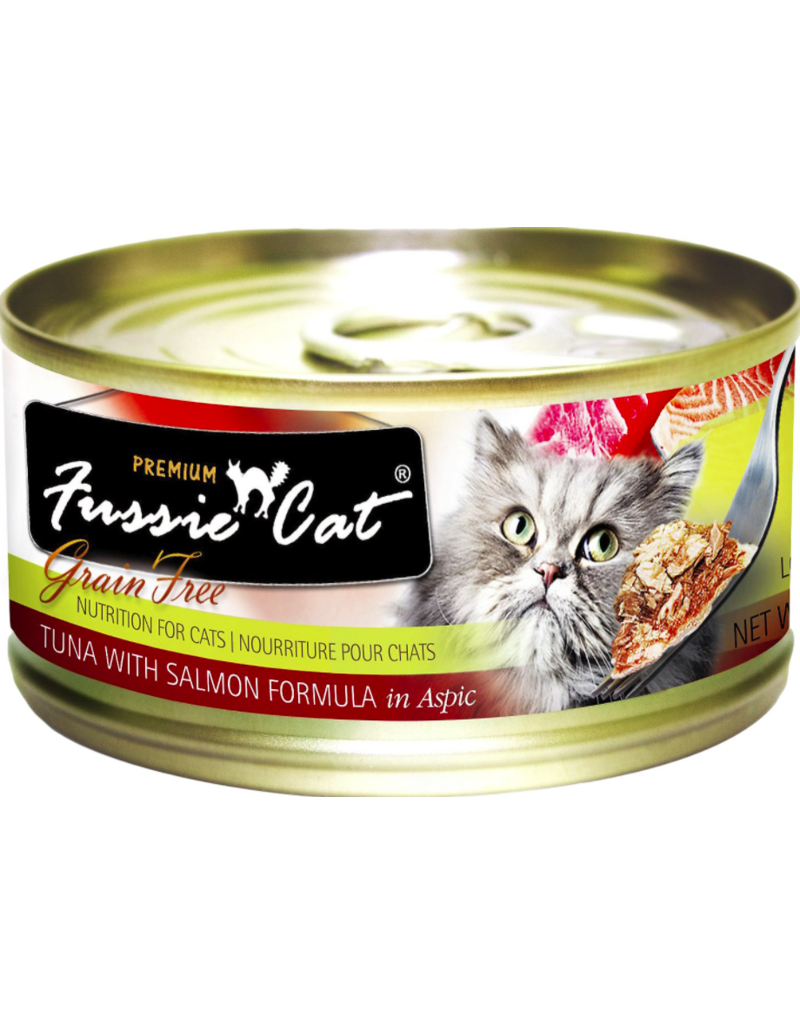 Fussie Cat Fussie Cat Cans | Tuna w Salmon 2.8 oz CASE