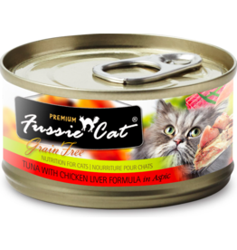 Fussie Cat Fussie Cat Can Food Tuna with Chicken Liver 2.8 oz single