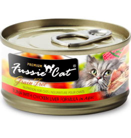 Fussie Cat Fussie Cat Can Food Tuna with Chicken Liver 2.8 oz single