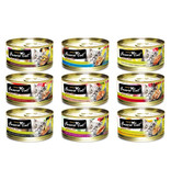 Fussie Cat Fussie Cat Can Food Tuna with Mussels 2.8 oz single