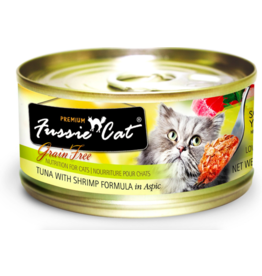 Fussie Cat Fussie Cat Can Food Tuna with Shrimp 2.8 oz single