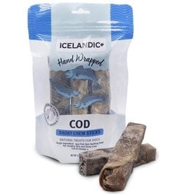 IcelandicPLUS Icelandic Hand Wrapped Chew Sticks | Cod 5" 3 pk