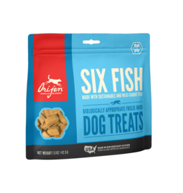 Orijen Orijen Freeze Dried Dog Treats Six Fish 3.25 oz